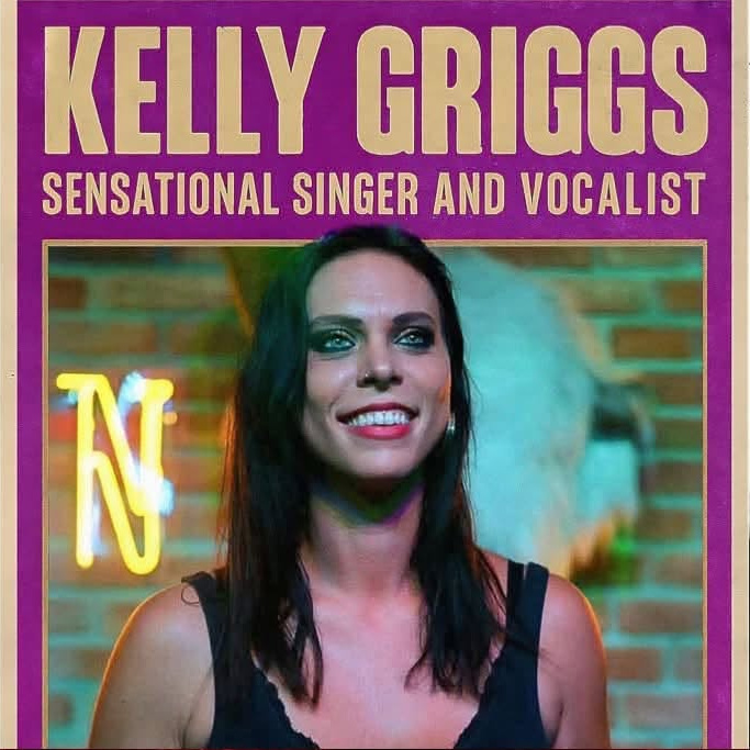 Kelly Griggs performing in Benidorm