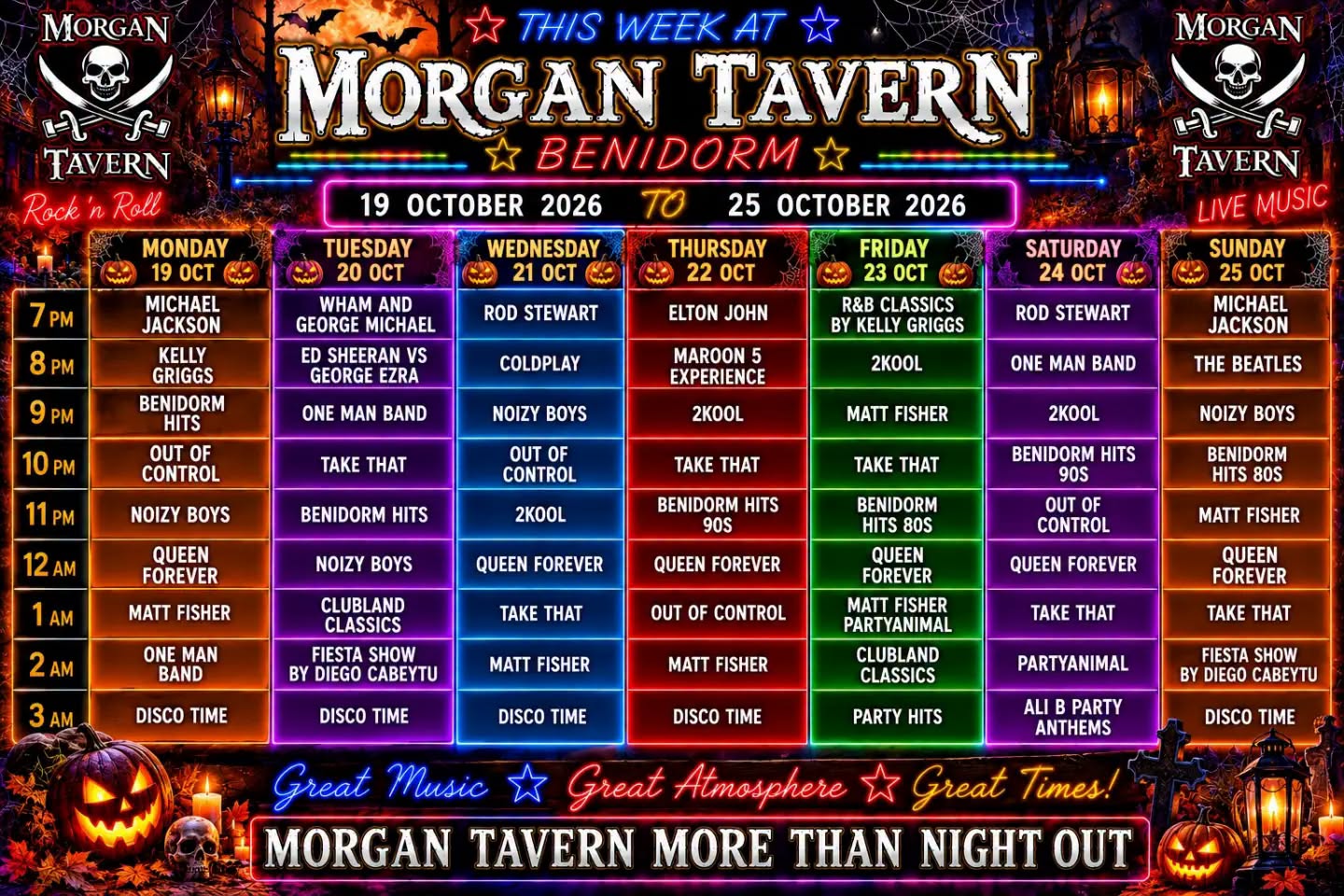 R&B Classics Tribute performing in Benidorm