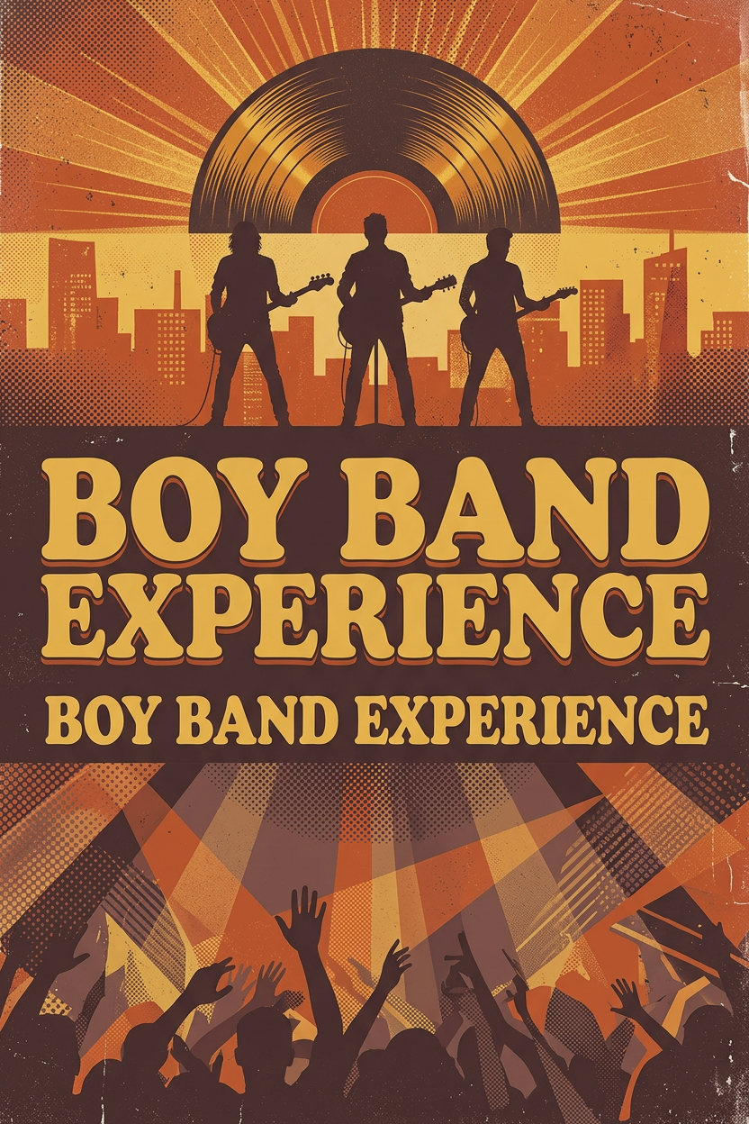 90s Boyband Experience performing in Benidorm