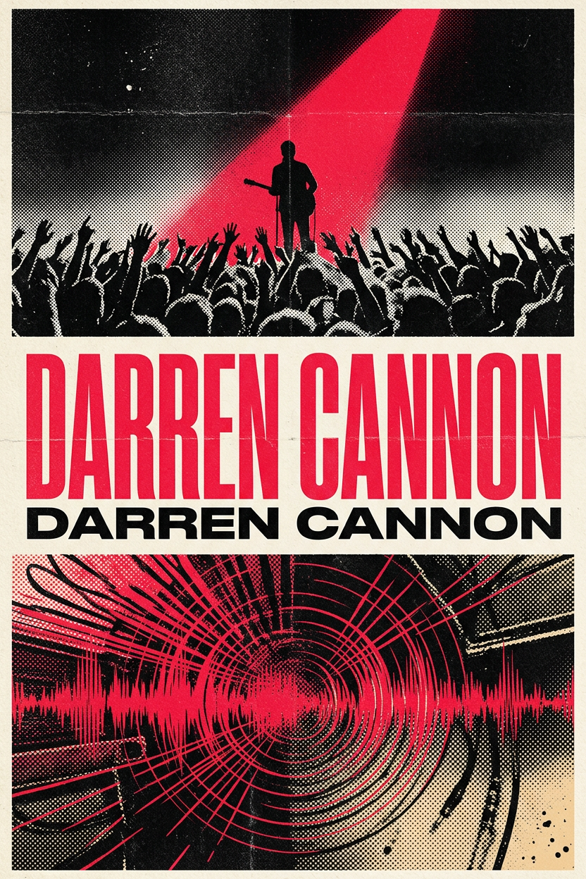Darren Cannon performing in Benidorm