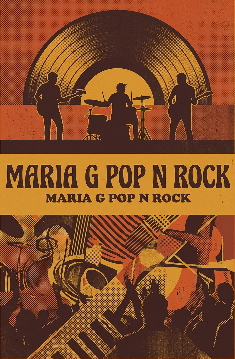 Maria G Pop N Rock performing in Benidorm