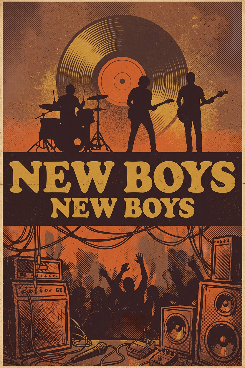 New Boys performing in Benidorm