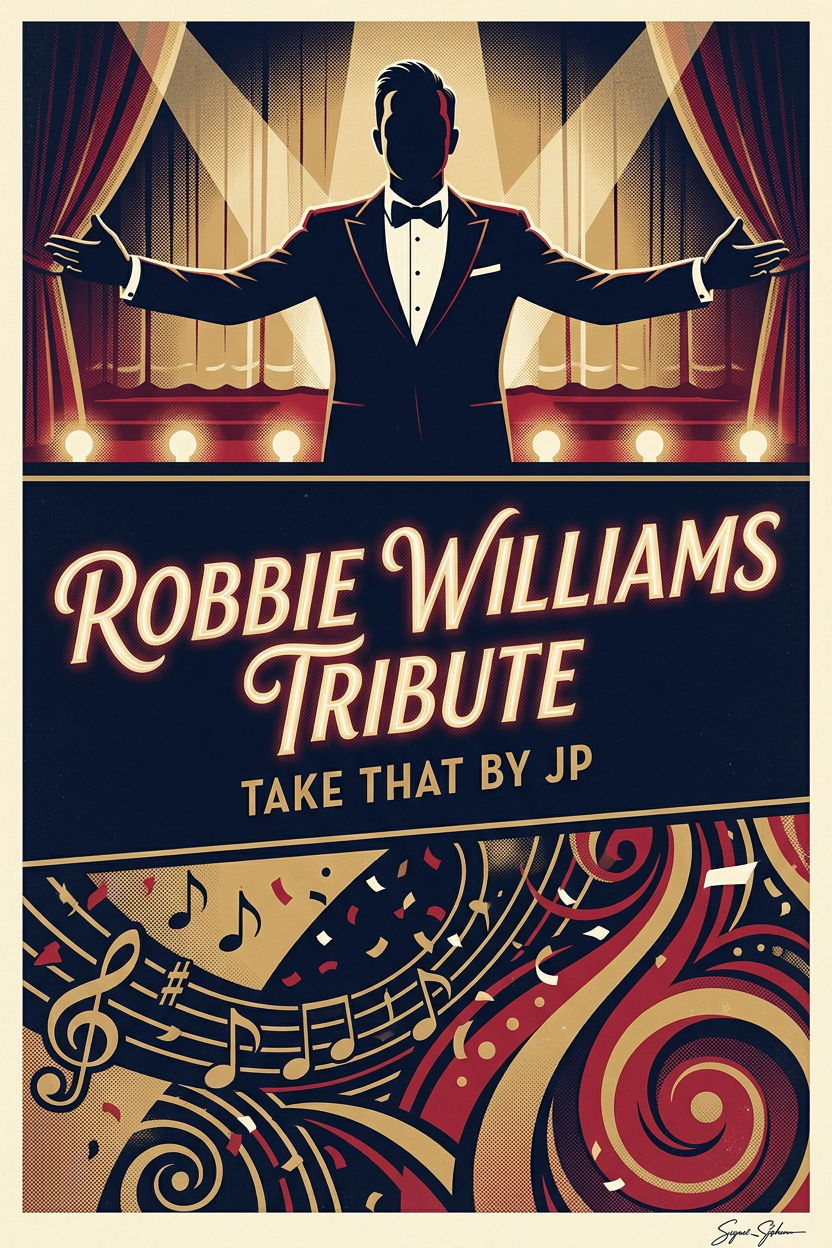 Robbie & Take That Tribute performing in Benidorm