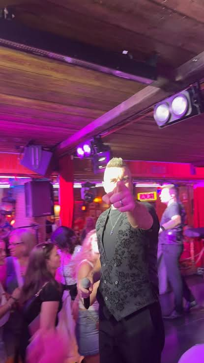 Take That Tribute Show performing in Benidorm