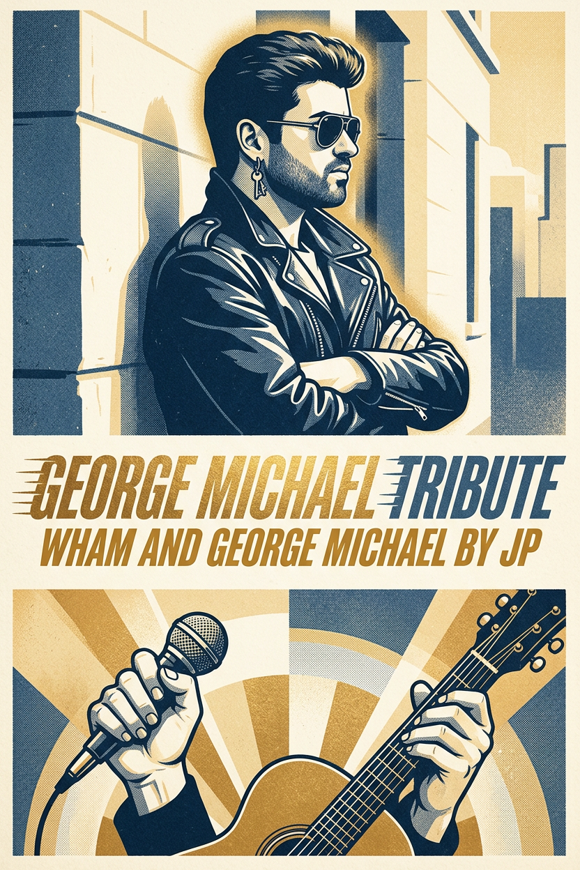 Wham & George Michael Tribute performing in Benidorm