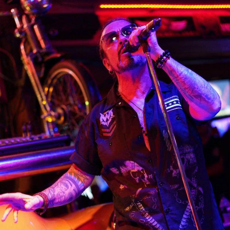 Danny Motor performing in Benidorm