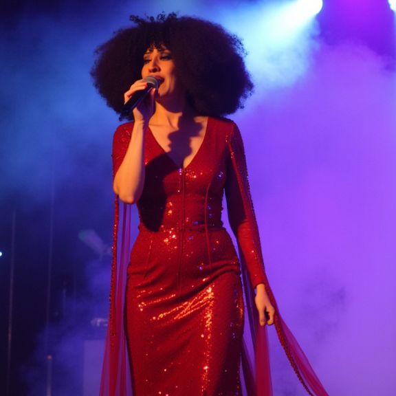Diana Ross Tribute performing in Benidorm