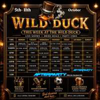 TBC at Wild Duck Sports Bar Calle Gerona — Sun, Oct 11 8:00 pm