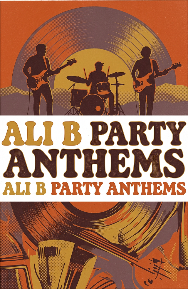 Ali B Party Anthems Ali B Party Anthems at Morgan Tavern — Benidorm event poster