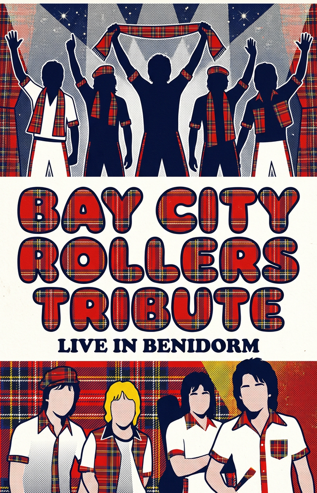 Bay City Rollers Tribute at Western Saloon — Benidorm event poster