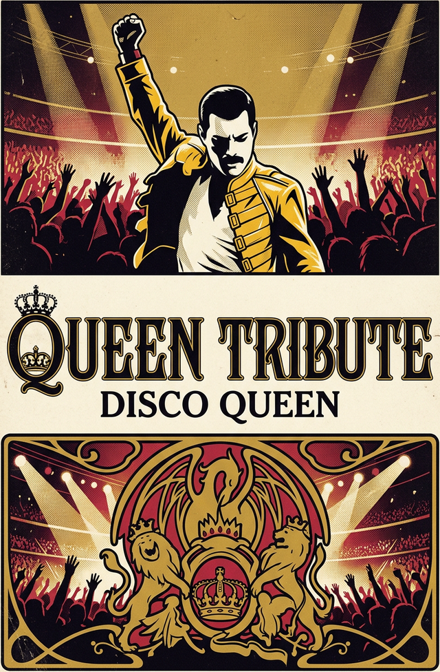 Queen Tribute at Hotel California Bar — Benidorm event poster