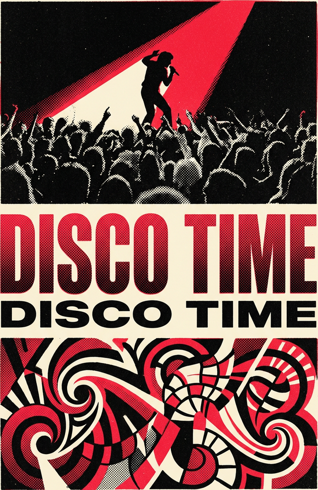 Disco Time at Morgan Tavern — Benidorm event poster