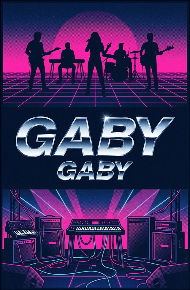 GABY at Brit Station — Benidorm event poster