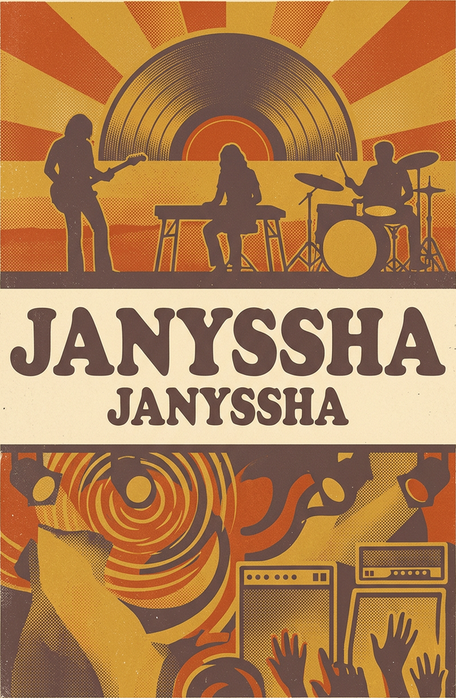 Janyssha at Uncle Peds — Benidorm event poster