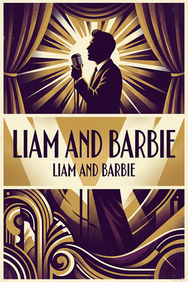 Liam and Barbie at Irish Tavern Albir — Benidorm event poster