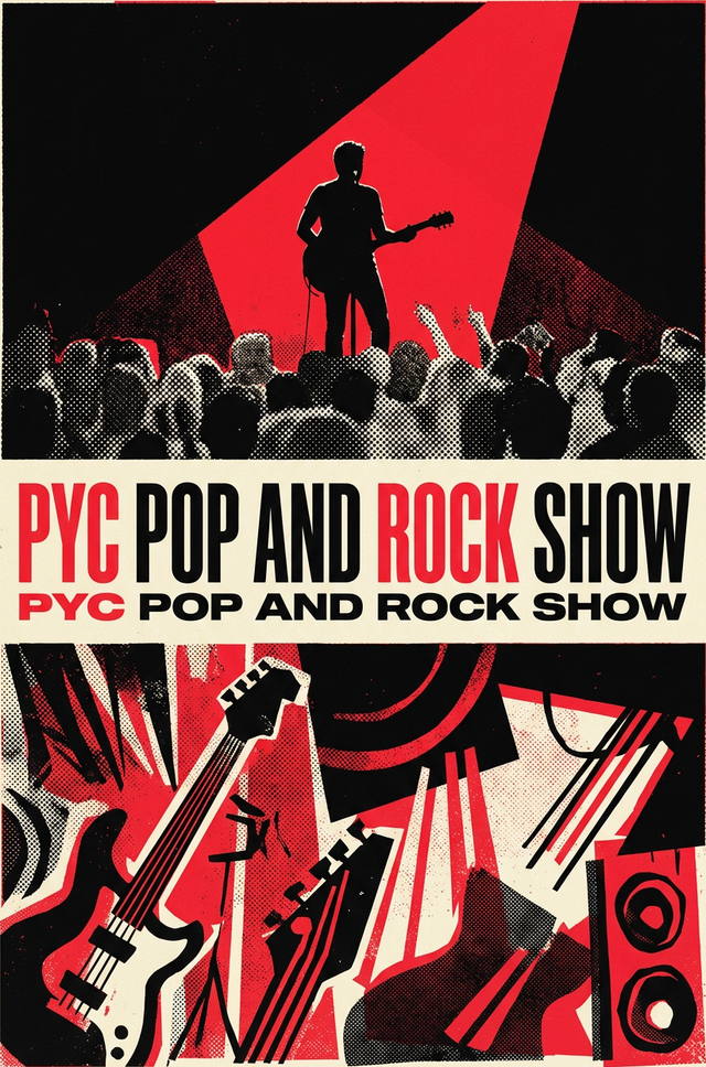 PYC Pop and Rock Show at The Crown Calle Gerona — Benidorm event poster