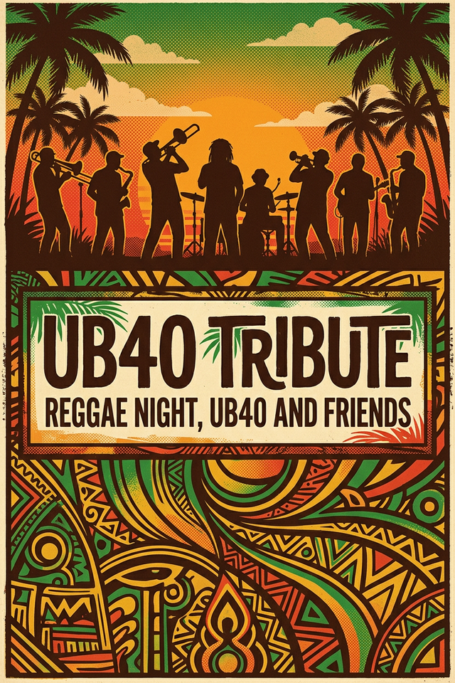 UB40 Tribute at The Explorers Club — Benidorm event poster