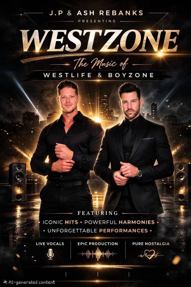 Westlife Tribute Westlife Tribute at Jolly Roger Beach Bar — Benidorm event poster