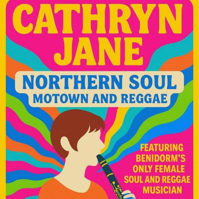 Cathryn from Fusion Northern Soul and Motown Cathryn from Fusion Northern Soul and Motown at Soul Bar — Benidorm event poster