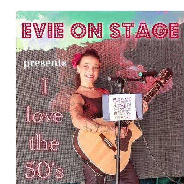 Evie on Stage Evie on Stage at Heartbreak — Benidorm event poster