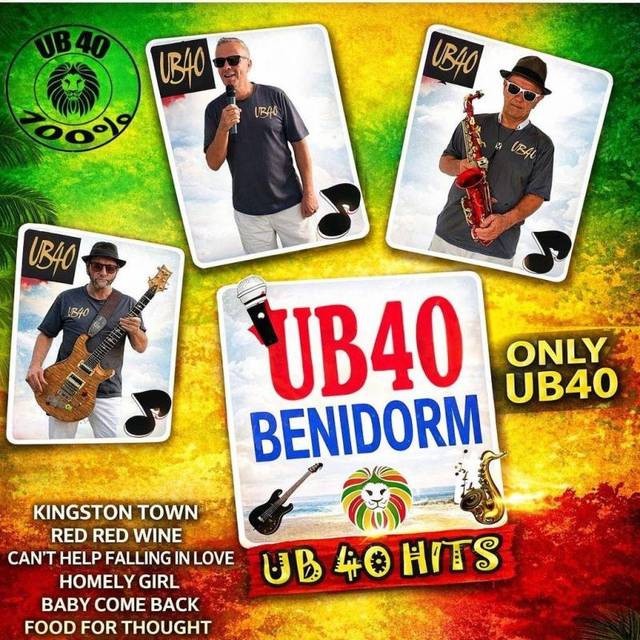 UB40 Tribute UB40 Tribute at Buddies Bar — Benidorm event poster